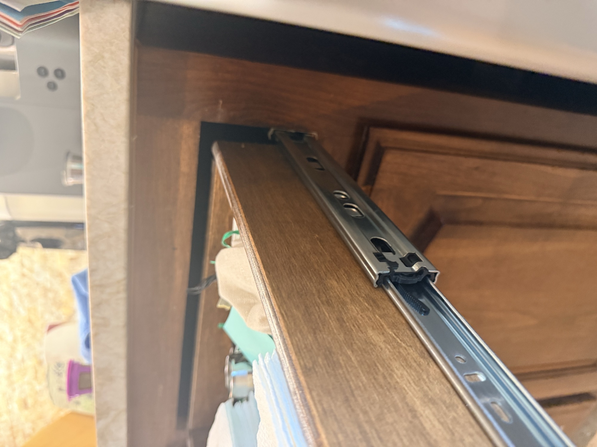 Cabinet drawer and hardware upgrade by Soft Close Kitchen